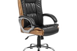 Офисное кресло руководителя Richman California Хром M1 Tilt Черно-бронзовый