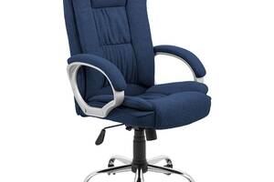 Офисное кресло руководителя Richman California Хром M2 Anyfix Синий