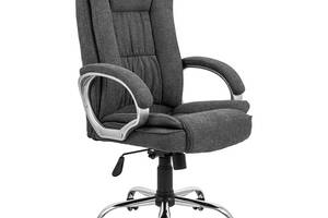 Офисное кресло руководителя Richman California Magic Dk Grey Хром М1 Tilt Серое