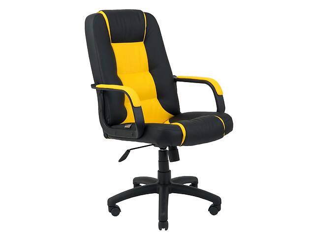Офисное кресло руководителя Richman Челси Флай 2230-2240 Пластик Рич М1 Tilt Желто-Черное