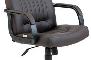 Офисное кресло руководителя Richman Фиджи Zeus Deluxe Brown Пластик Рич М2 AnyFix Коричневое