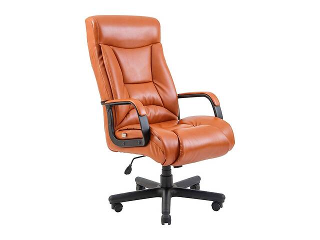 Офисное кресло руководителя Richman Magister VIP Rich M2 AnyFix Натуральная Кожа Lux Италия Коричневый