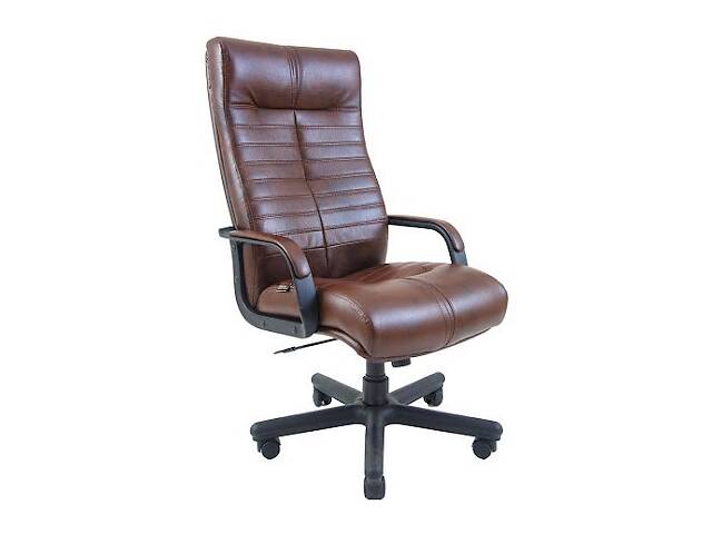 Офисное кресло руководителя Richman Orion VIP Rich M2 AnyFix Натуральная Кожа Lux Италия Коричневый