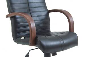 Офисное Кресло Руководителя Richman Орион Флай 2230 Wood М1 Tilt Черное