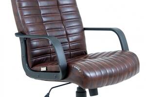 Офисное Кресло Руководителя Richman Прованс Титан Dark Brown Пластик М3 MultiBlock Коричневое