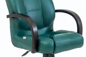 Офисное кресло руководителя Richman Севилья Флай 2215 Wood М3 MultiBlock Зеленое