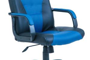Офисное Кресло Руководителя Richman Сиеста Флай 2227-2230 Пластик Рич М2 AnyFix Черно-синее