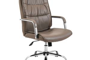 Офисное кресло руководителя Richman Toronto Хром M2 Anyfix Капучино