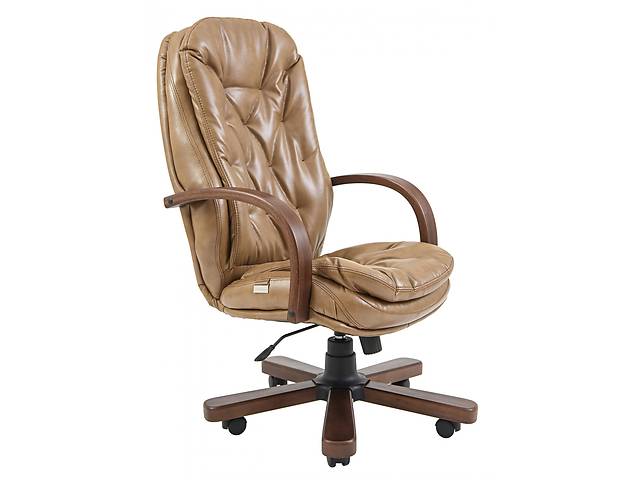 Офисное Кресло Руководителя Richman Венеция Титан Cream Wood М2 AnyFix Кремовое