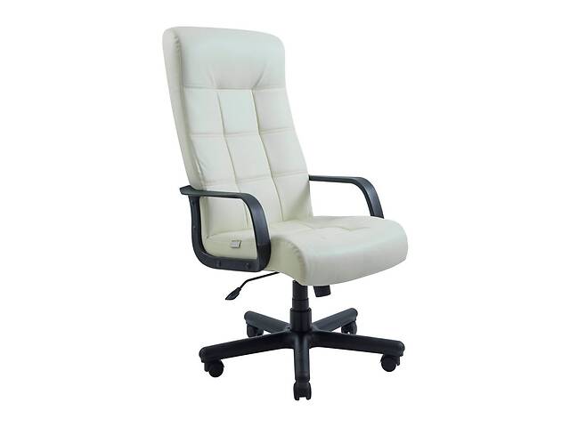 Офисное кресло руководителя Richman Virginia VIP M1 Tilt Натуральная Кожа Lux Италия Белый