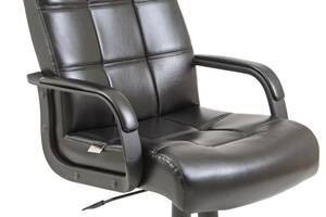 Офисное Кресло Руководителя Richman Вирджиния Титан Black (Без Принта) Пластик Рич М3 MultiBlock Черное