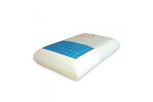 Ортопедична подушка для сну Qmed Comfort Gel Pillow KM-27 Білий