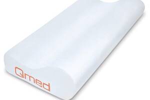 Ортопедическая подушка для сна Qmed STANDART KM-02 универсальная Белый