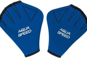 Перчатки для плавания Aqua Speed NEOPREN GLOVES 6090 (174) 20.5 x 16 см Синий (5908217660909)