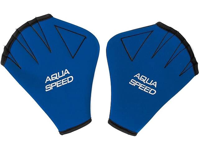 Перчатки для плавания Aqua Speed NEOPREN GLOVES 6090 (174) 20.5 x 16 см Синий (5908217660909)