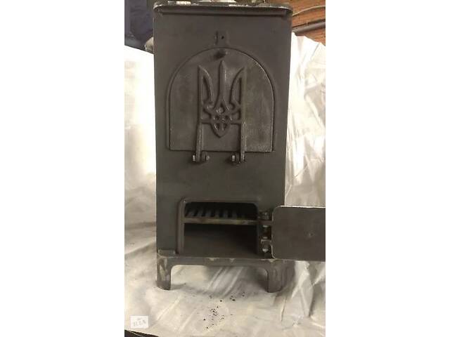 Печь буржуйка печь чугунная топка камин для дома дачи сто дом - Фото 4