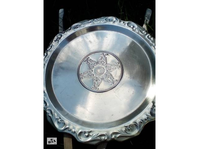Поднос Латунный для фруктов или по назначению. прошлого тысячелетия горских евреев - Фото 8