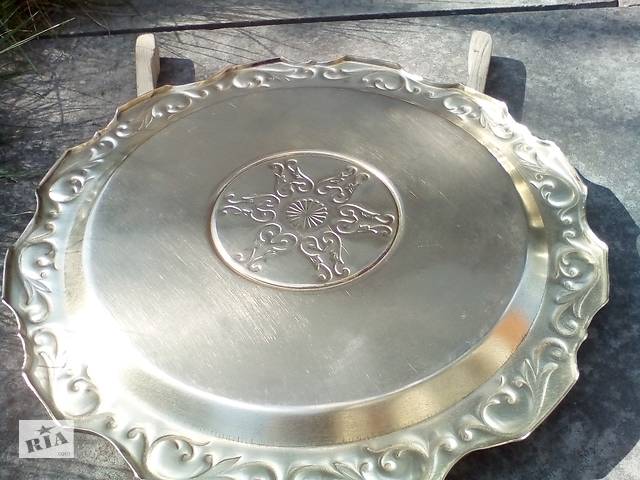Поднос Латунный для фруктов или по назначению. прошлого тысячелетия горских евреев - Фото 10