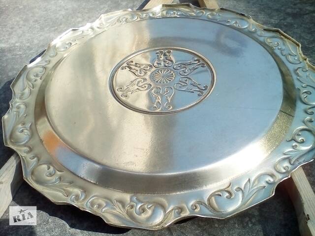 Поднос Латунный для фруктов или по назначению. прошлого тысячелетия горских евреев - Фото 12