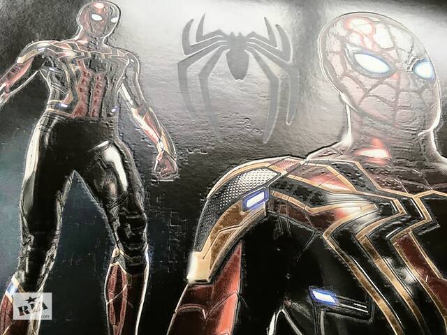 Плакат Людина-павук Пітер Паркер на полотні на стіну за номерами №3 50 см х 35 см