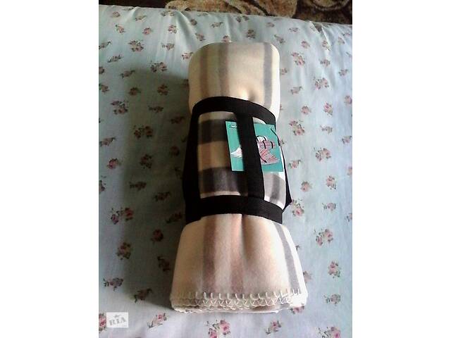 Плед-покривало (одіяло) флісове фірмове з лого! - Фото 1