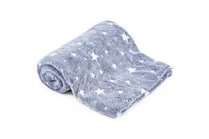Плед-покрывало UKC Magic Blanket 165х120 см светящееся в темноте Синее