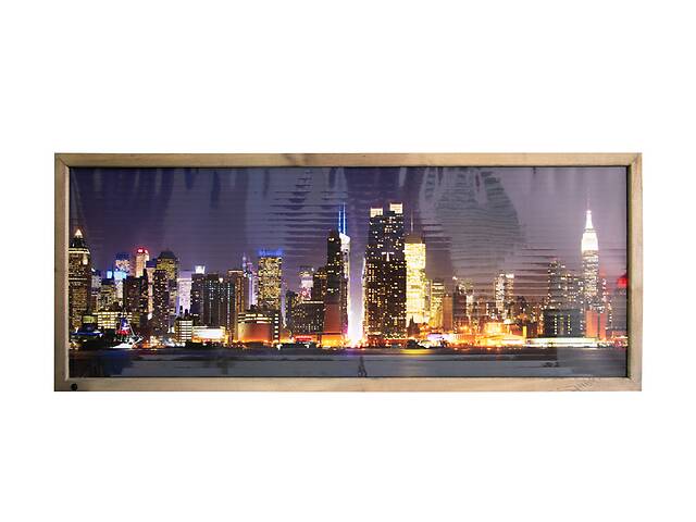 Пленочный настенный обогреватель картина, VIP 'Нью-Йорк', инфракрасный обогреватель Трио 00204 (ST)