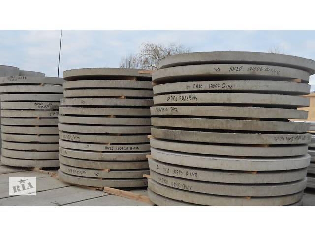 Плиты для колодцев круглые - Фото 1