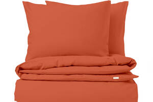 Подростковая постель без простыни ORANGE Cosas оранжевый 155х215 см