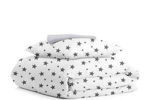 Подростковая постель с простыней на резинке BIG STAR CS5 Cosas серый 155х215 см