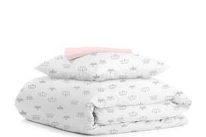 Подростковая постель с простыней на резинке GREY CROWN Cosas Белый 155х215 см