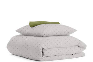 Подростковая постель с простыней на резинке MINI DOTS CS16 Cosas Бежевый 160х220 см