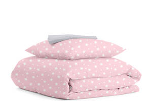 Подростковая постель с простыней на резинке ROSE STARFALL CS1 Cosas розовый 155х215 см