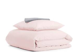 Подростковая постель с простыней на резинке SAKURA CS1 Cosas розовый 155х215 см