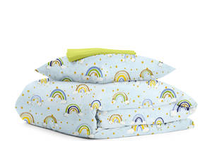 Подростковое постельное белье RAINBOW CS1 Cosas Голубой 155х215 см