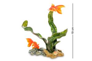 Подставка для бутылки металлическая Goldfish 19 см Pavone AL113933