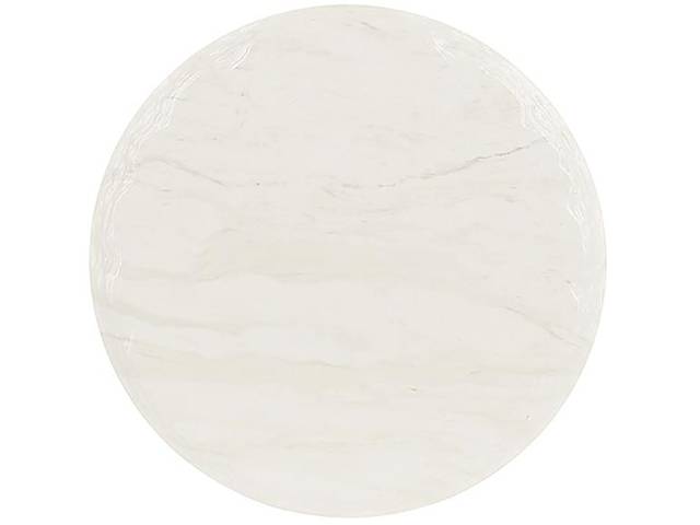 Подставка под горячее керамическая 'White Marble' Ø16см на пробковой основе