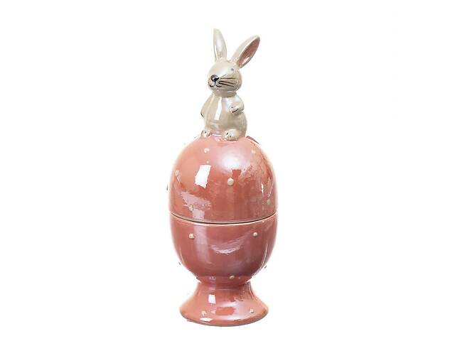 Подставка под яйцо 'Пасхальный кролик' 6*6*16 см (4000-002)