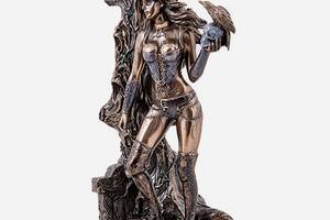 Подсвечник статуэтка Veronese Девушка Фентези 27х12 см фигурка покрытая бронзой 1907246 Купи уже сегодня!