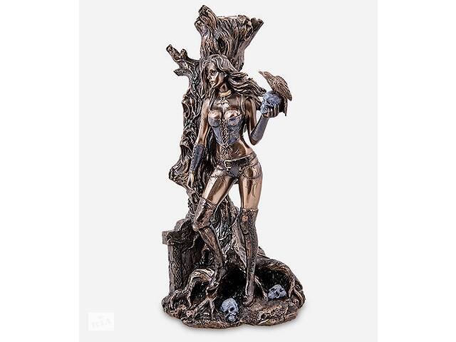 Подсвечник статуэтка Veronese Девушка Фентези 27х12 см фигурка покрытая бронзой 1907246 Купи уже сегодня!