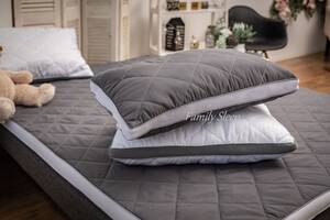 Подушка анатомическая Strong Sleep 3D collection Gray-White 60x40