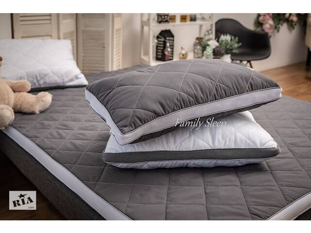 Подушка анатомическая Strong Sleep 3D collection Gray-White 50x70