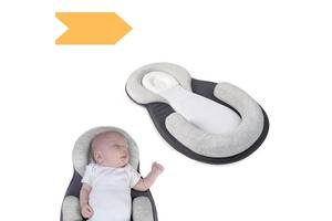 Подушка для новорожденных XPRO Baby Sleep Positioner Серая (GR- 33_380)