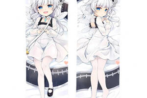 Подушка обнимашка дакимакура Лазурный путь Azur Lane 120x40см (22107) Bioworld