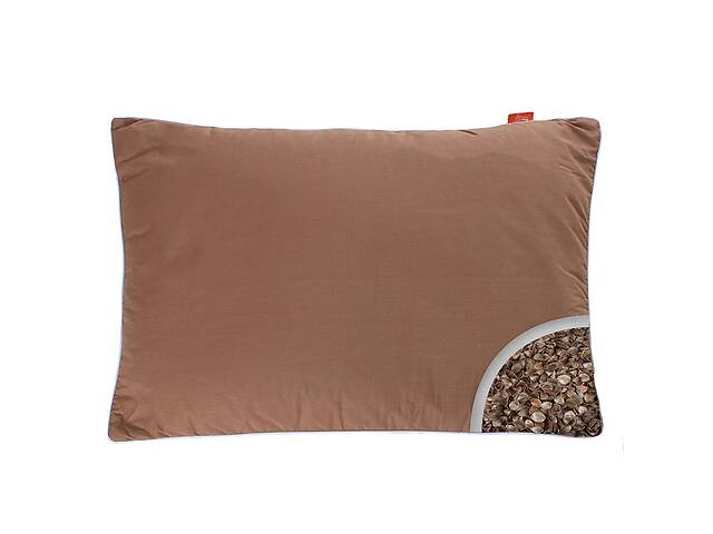 Подушка с Гречневой шелухой Homefort «Целительная» (коричневый)