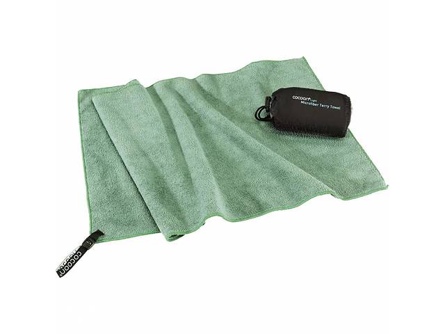 Полотенце Cocoon Microfiber Terry Towel Light L Bamboo Green (1051-TTE07-L)