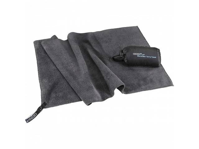 Полотенце Cocoon Microfiber Terry Towel Light M Koala Grey (1051-TTE05-M)