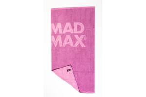 Полотенце для фитнеса и спорта MadMax MST-003 100x50 cm Pink towel