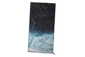 Полотенце для пляжа Ocean Beach Towel T-OST FDSO 80x160 см Темно-синий 33508382