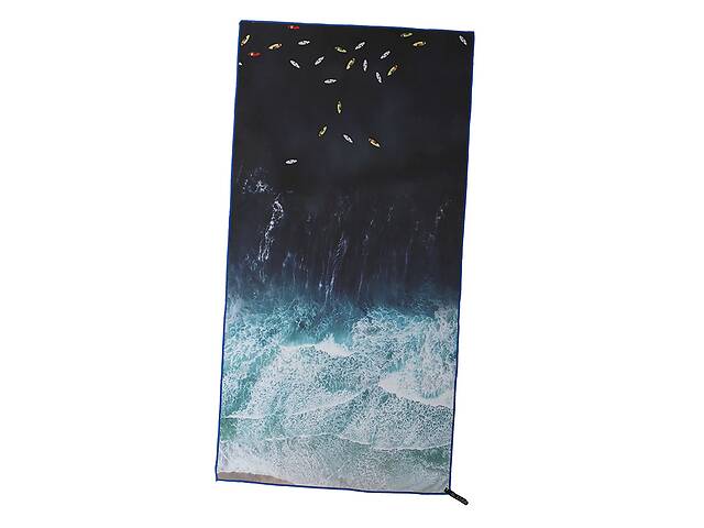 Полотенце для пляжа Ocean Beach Towel T-OST FDSO 80x160 см Темно-синий 33508382